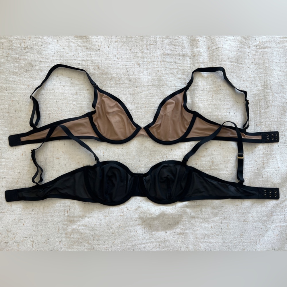 Cuup Mesh Bras 2-Pack 34B